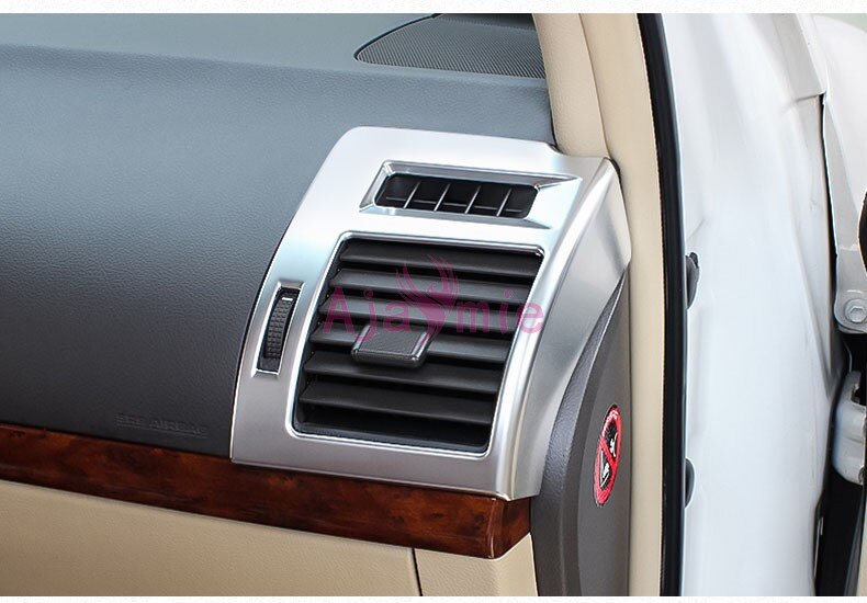Accessories For Toyota Land Cruiser 150 Prado LC150 FJ150 2010-2018 Side Air Conditioner Vent Cover Trim Wood Car Styling