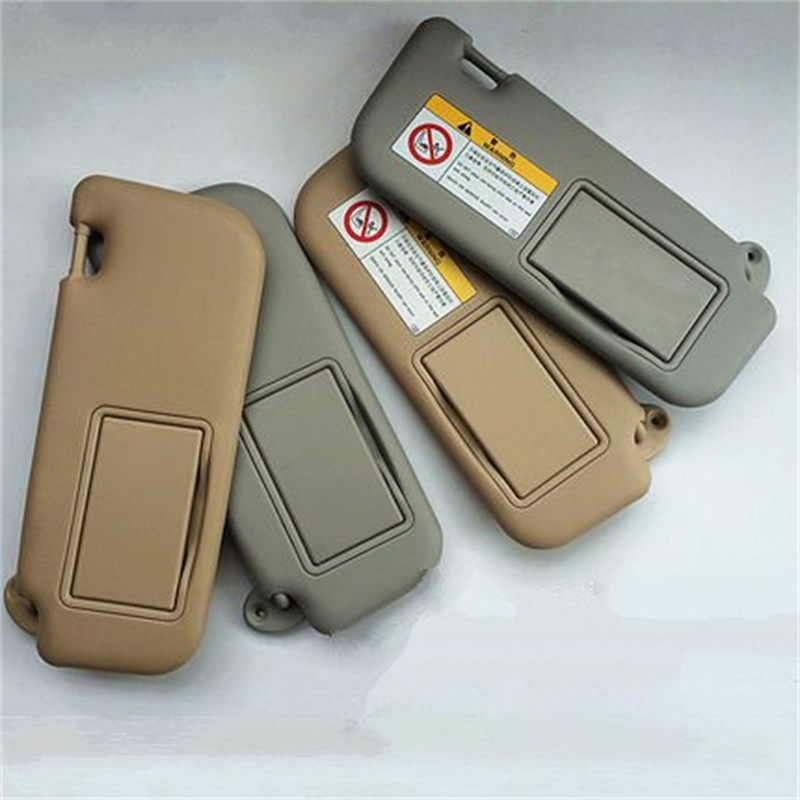 Gray Beige sun visor with make-up mirror for Toyota Corolla Gray Beige sun visor with make-up mirror for Toyota Corolla