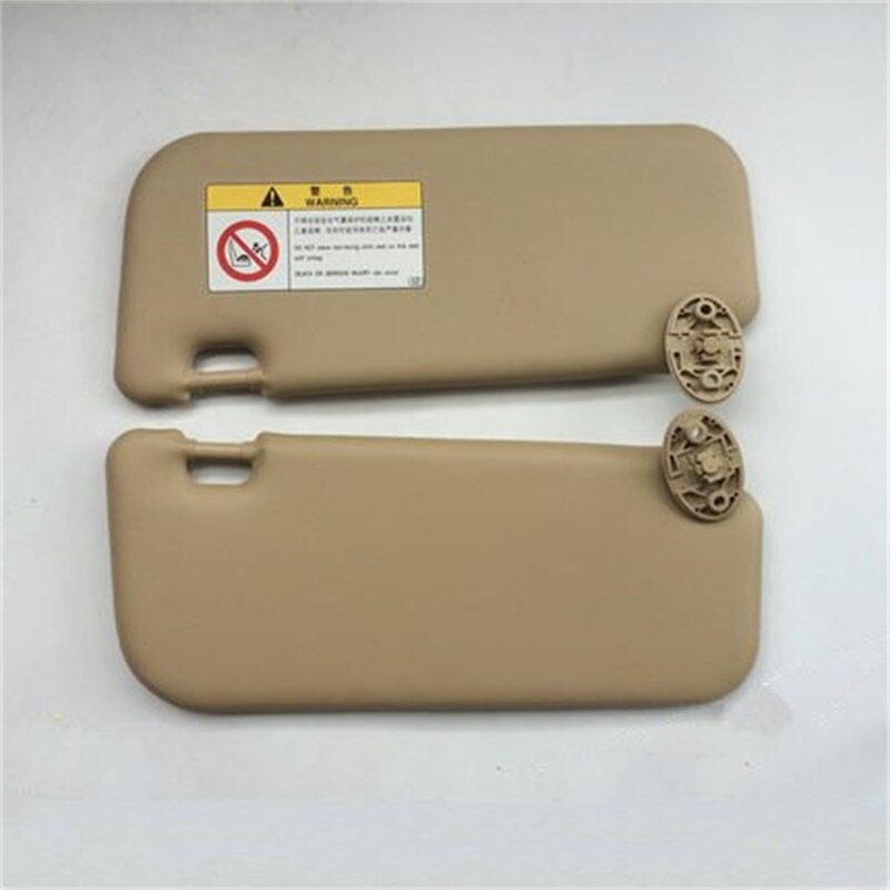 Gray Beige sun visor with make-up mirror for Toyota Corolla Gray Beige sun visor with make-up mirror for Toyota Corolla