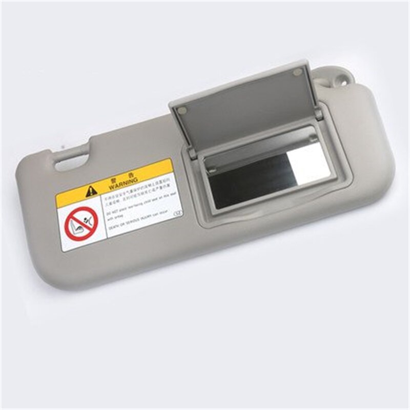 Gray Beige sun visor with make-up mirror for Toyota Corolla Gray Beige sun visor with make-up mirror for Toyota Corolla