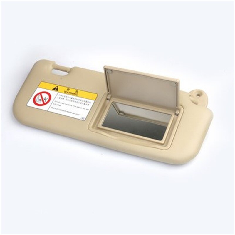 Gray Beige sun visor with make-up mirror for Toyota Corolla Gray Beige sun visor with make-up mirror for Toyota Corolla