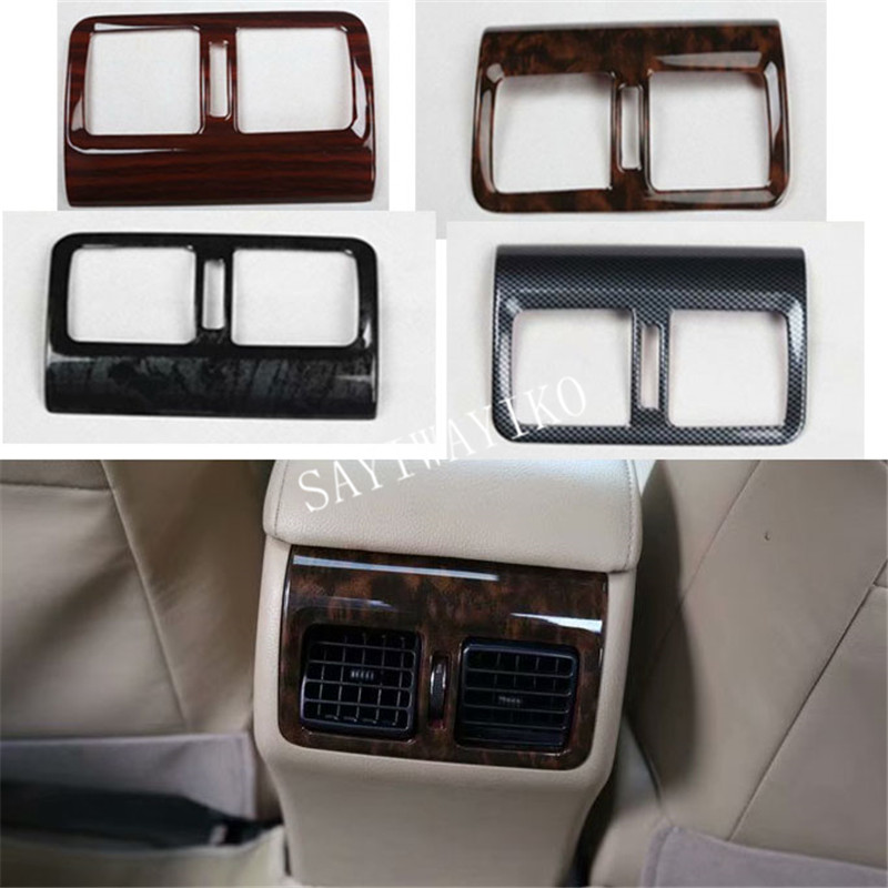 For Toyota Camry 2012-2017 ABS wooden grain Car Rear Console Air Conditioner Outlet Cover Trim Garnish Decorative For Toyota Camry 2012-2017 ABS wooden grain Car Rear Console Air Conditioner Outlet Cover Trim Garnish Decorative