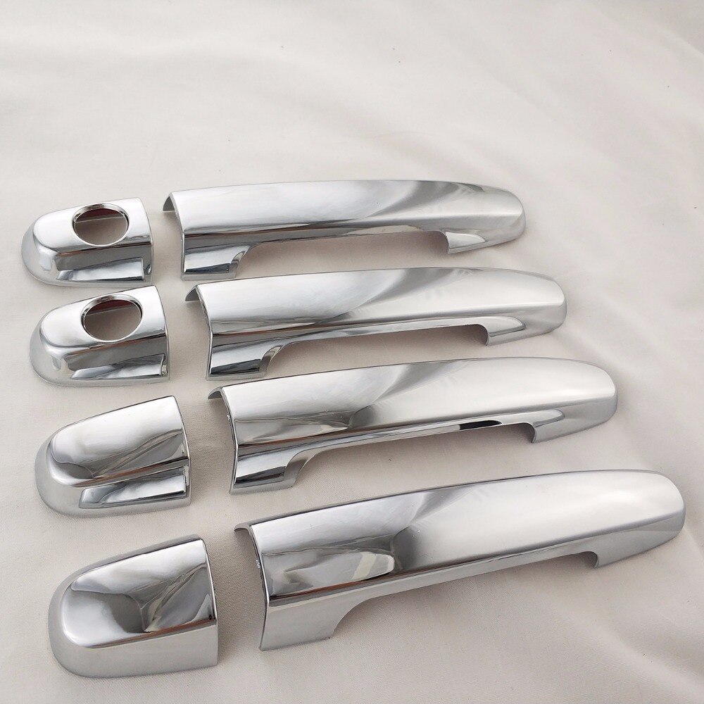 For Toyota Corolla ae120 ae130 2001-2007 Chrome Door Handle Cup Bowl Cover Trim Sticker Car Styling