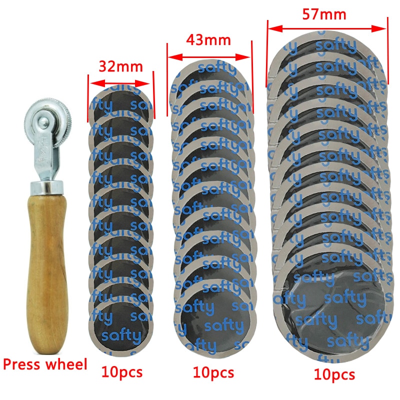 Tire repair rubber patch tool repair cars and motorcycles bicycle every packet more than 30 ( 32mm plus 43mm plus 57mm)