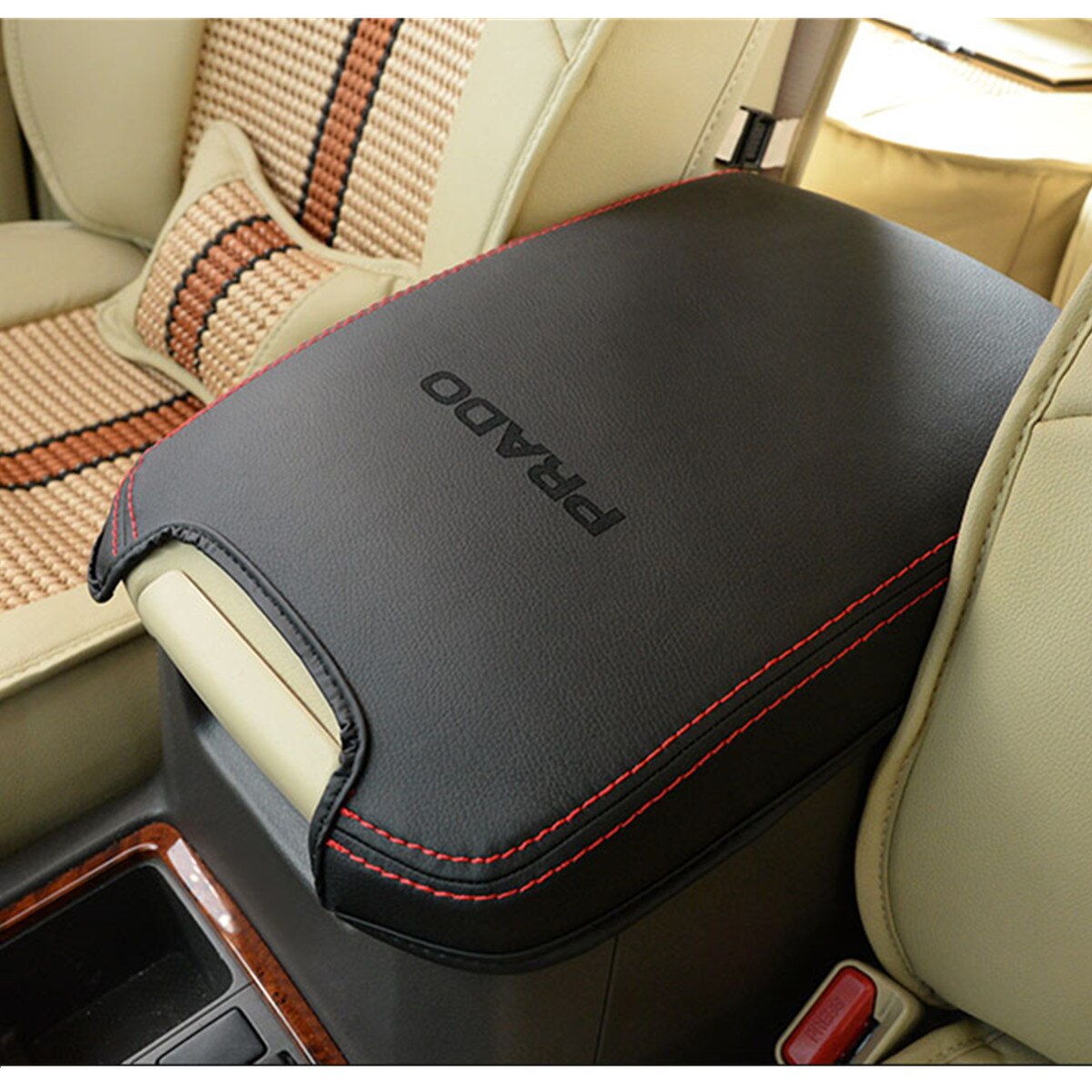 Genuine Leather Box Cover for Toyota Land Cruiser Prado 120