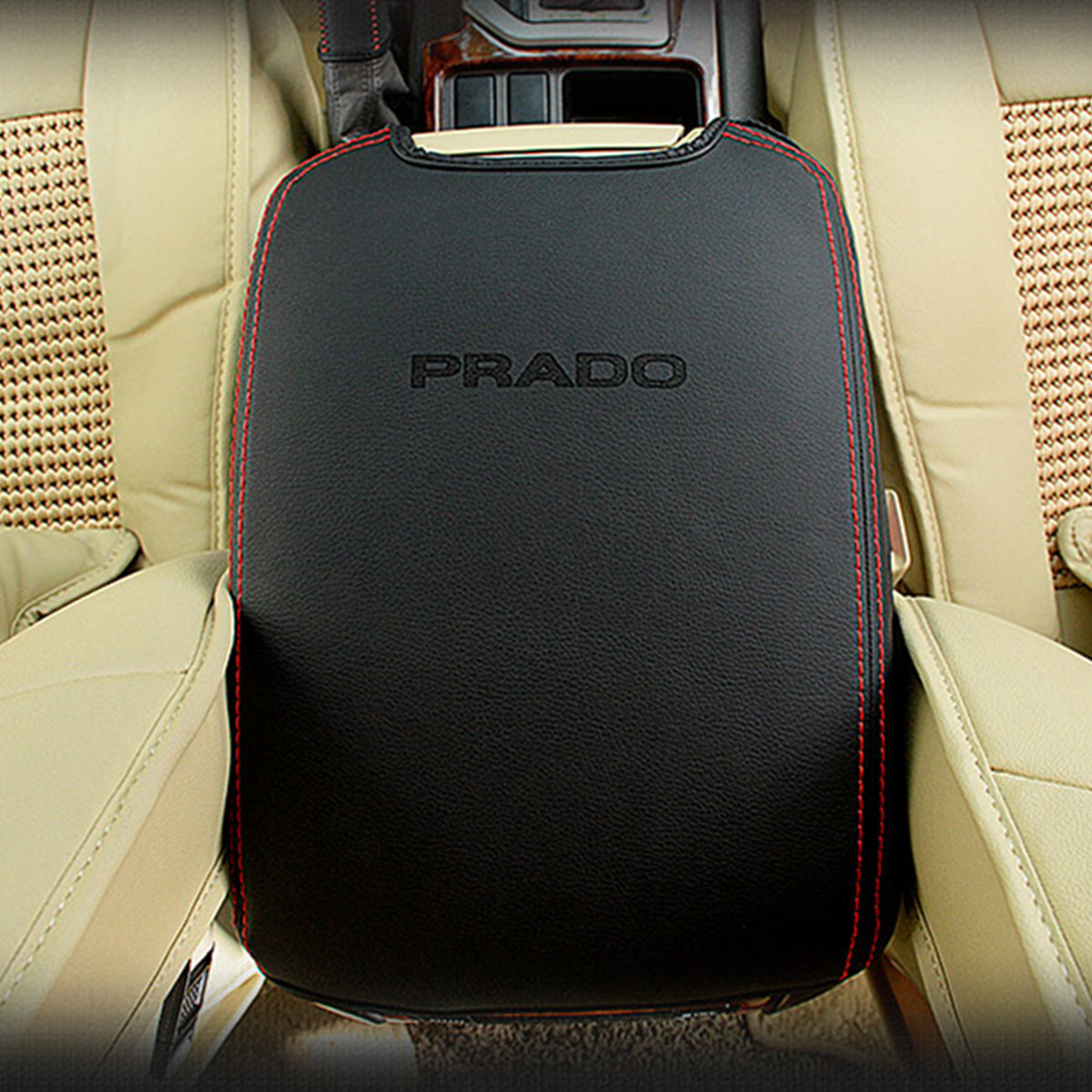 Genuine Leather Box Cover for Toyota Land Cruiser Prado 120