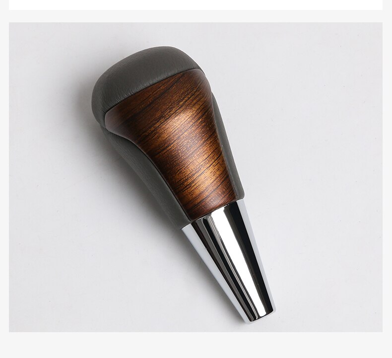 Wooden Color Automatic Transmission Gear Shift Knob For Toyota Land Cruiser 200