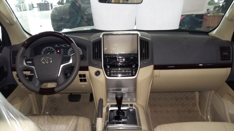 Wooden Color Automatic Transmission Gear Shift Knob For Toyota Land Cruiser 200