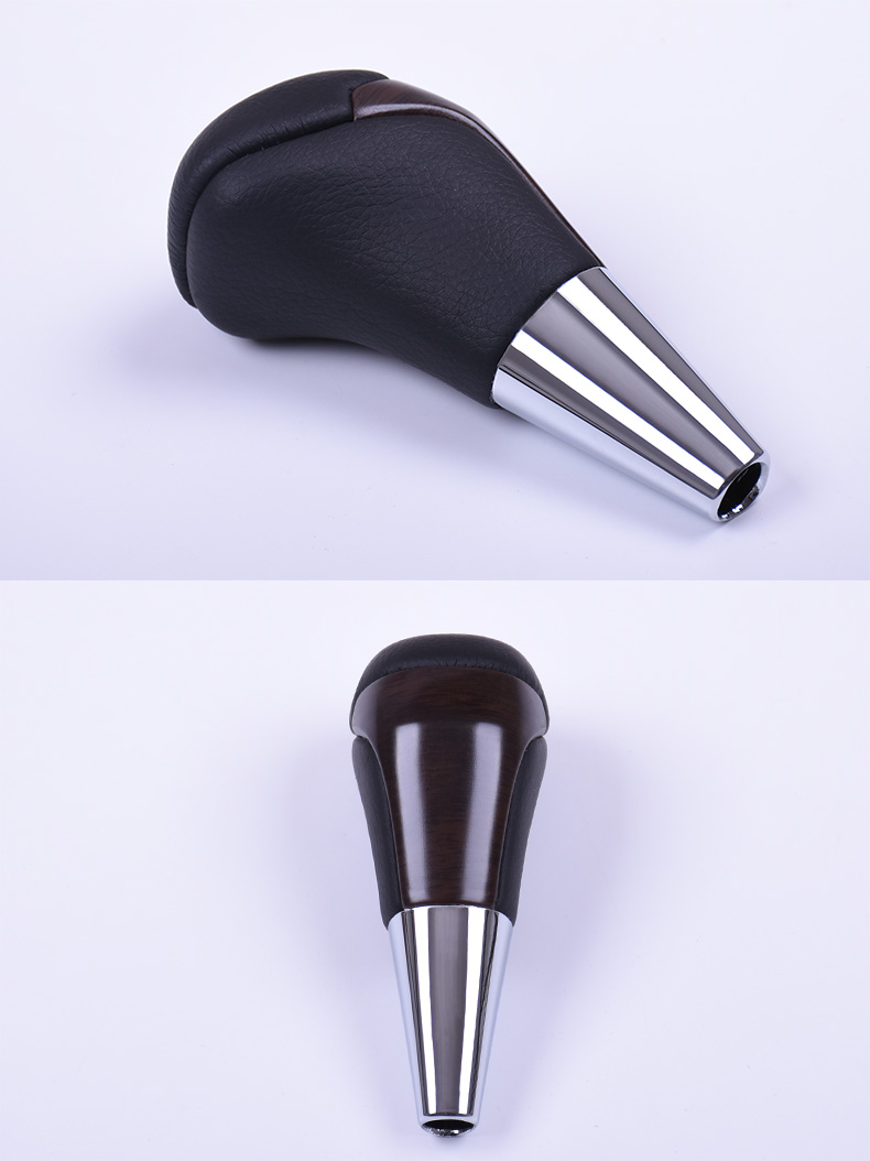 Wooden Color Automatic Transmission Gear Shift Knob For Toyota Land Cruiser 200