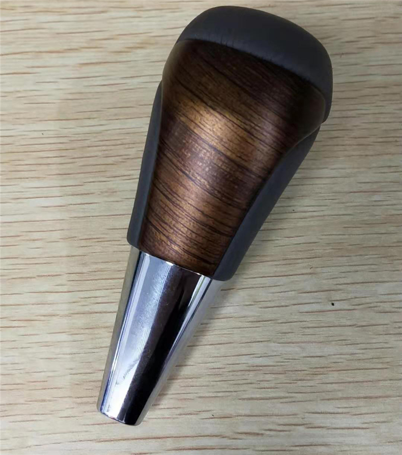 Wooden Color Automatic Transmission Gear Shift Knob For Toyota Land Cruiser 200