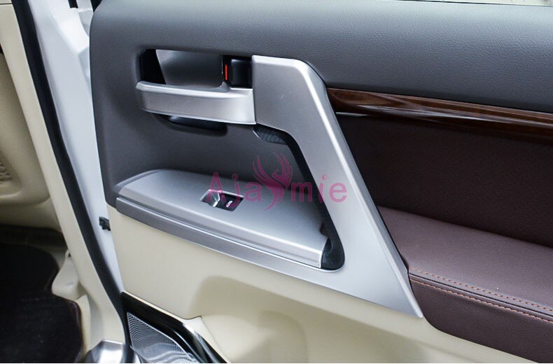 Chrome Car Styling 2008-2017 Door Handle holder Bowl AC Outlet Vent Cover Panel Trim For Toyota LC Land Cruiser 200 Accessories