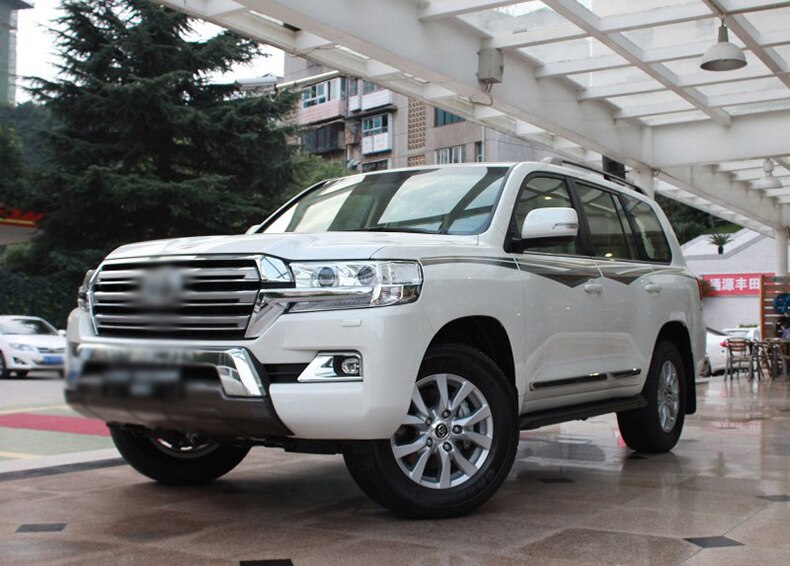 Chrome Car Styling 2008-2017 Door Handle holder Bowl AC Outlet Vent Cover Panel Trim For Toyota LC Land Cruiser 200 Accessories