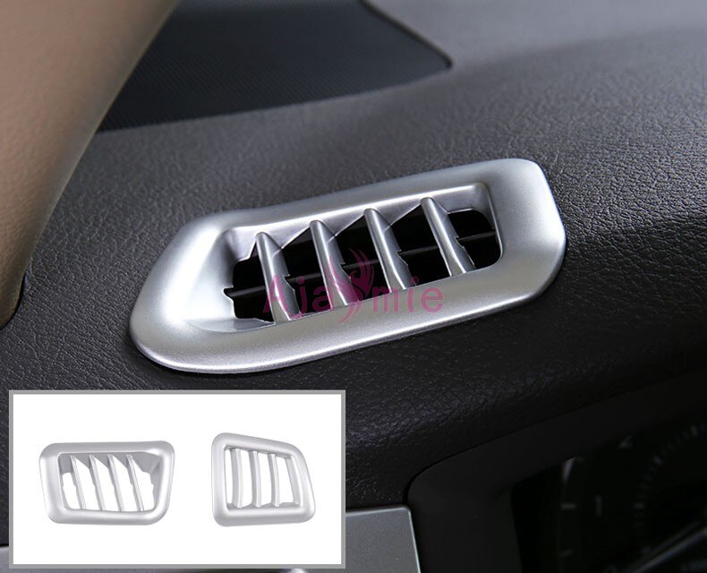 Chrome Car Styling 2008-2017 Door Handle holder Bowl AC Outlet Vent Cover Panel Trim For Toyota LC Land Cruiser 200 Accessories