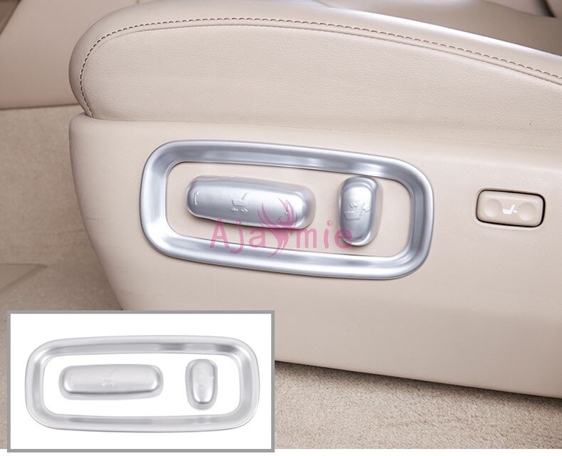 Chrome Car Styling 2008-2017 Door Handle holder Bowl AC Outlet Vent Cover Panel Trim For Toyota LC Land Cruiser 200 Accessories