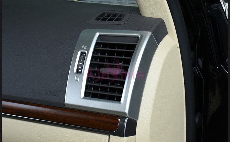 Chrome Car Styling 2008-2017 Door Handle holder Bowl AC Outlet Vent Cover Panel Trim For Toyota LC Land Cruiser 200 Accessories