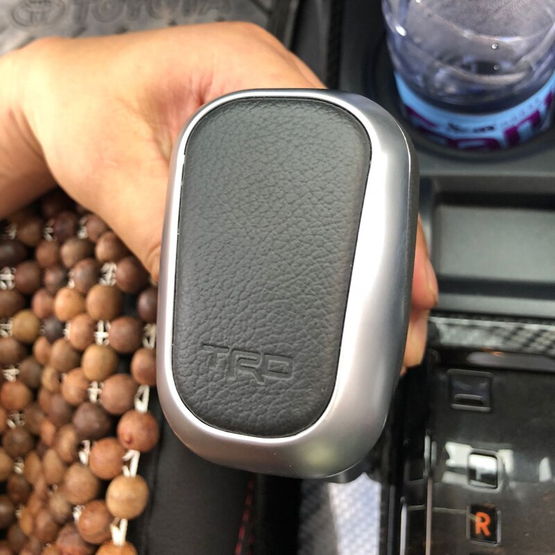 For Toyota 4Runner, Fortuner, FJ150 Customized Leather TRD Gear Shift Knob Replacement Accessories Car Styling For Toyota 4Runner, Fortuner, FJ150 Customized Leather TRD Gear Shift Knob Replacement Accessories Car Styling