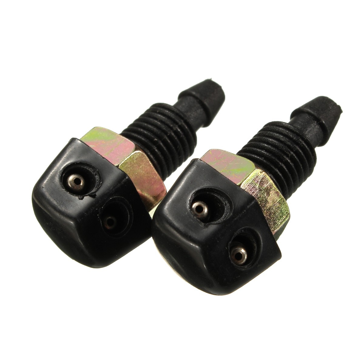 Universal Vehicle Front Windshield Washer Nozzle 2 pcs
