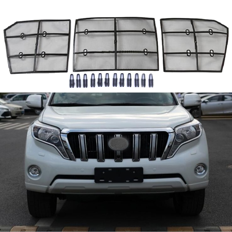 Toyota Land Cruiser Prado 150 Mesh Front Grille Insert Toyota Land Cruiser Prado 150 Mesh Front Grille Insert