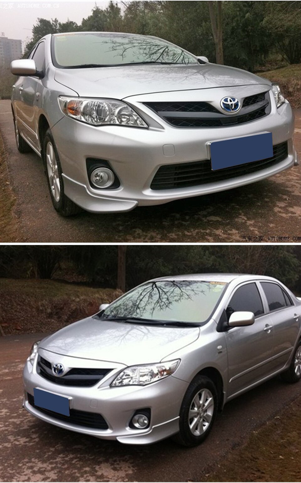 Z Style Bumper Mesh Front Grill for Toyota Corolla 2010-2013