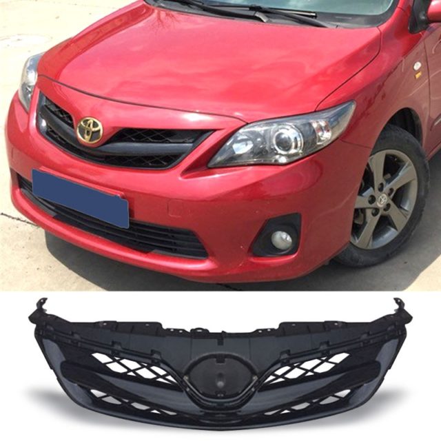 Z Style Bumper Mesh Front Grill For Toyota Corolla 2010-2013 - ToyoHub
