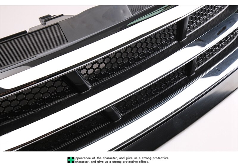 MONTFORD ABS Chrome Grille For Toyota Camry 2015 2016
