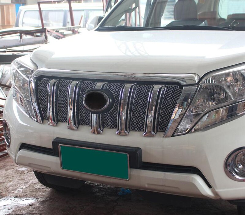 Stainless Steel Middle Grille Front for Toyota Land Cruiser Prado Stainless Steel Middle Grille Front for Toyota Land Cruiser Prado
