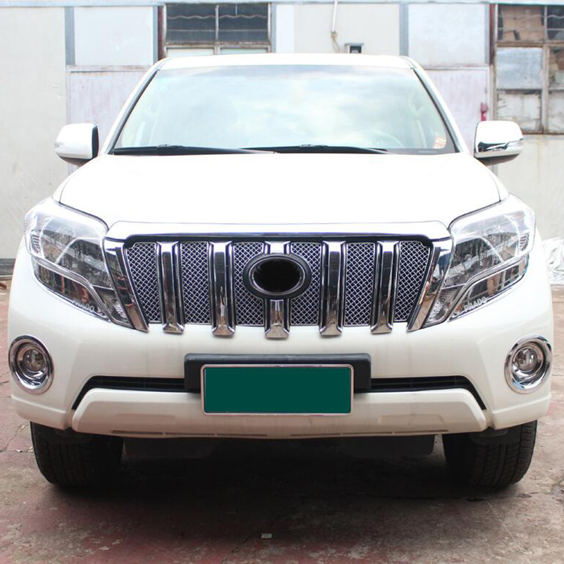 Stainless Steel Middle Grille Front for Toyota Land Cruiser Prado Stainless Steel Middle Grille Front for Toyota Land Cruiser Prado