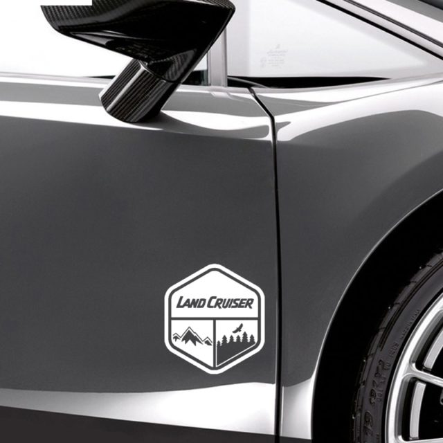 13.7*15CM For Land Cruiser Vinyl Car Sticker Decal ToyoHub