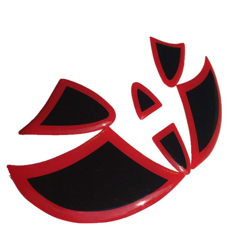 Steering Wheel Front Rear Emblem Badge Logo Sticker