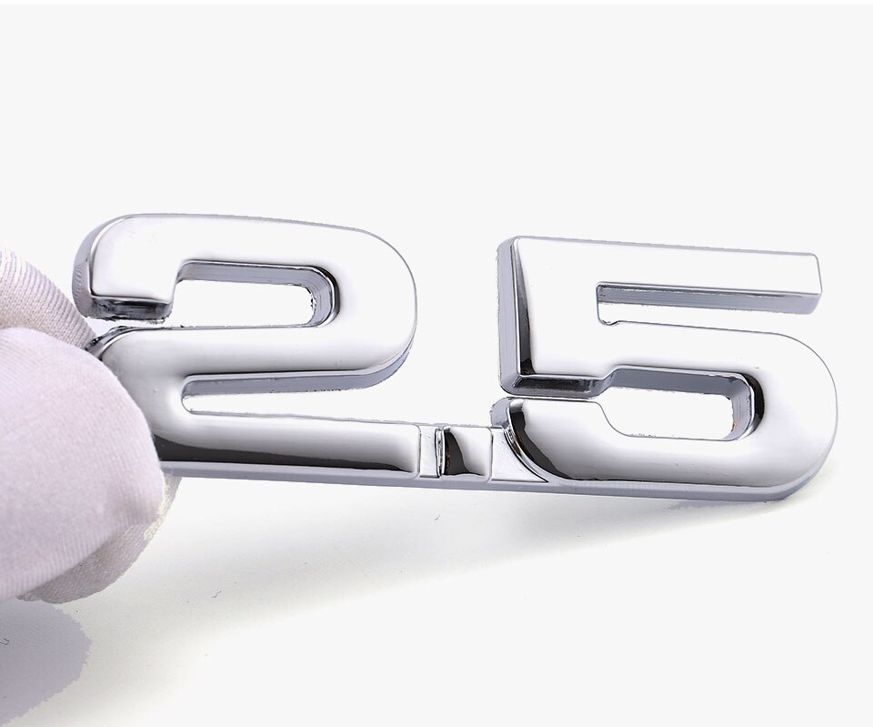 1.6T 1.8T 2.2T 2.5T 3.0T Logo Sticker Emblem 1.6T 1.8T 2.2T 2.5T 3.0T Logo Sticker Emblem