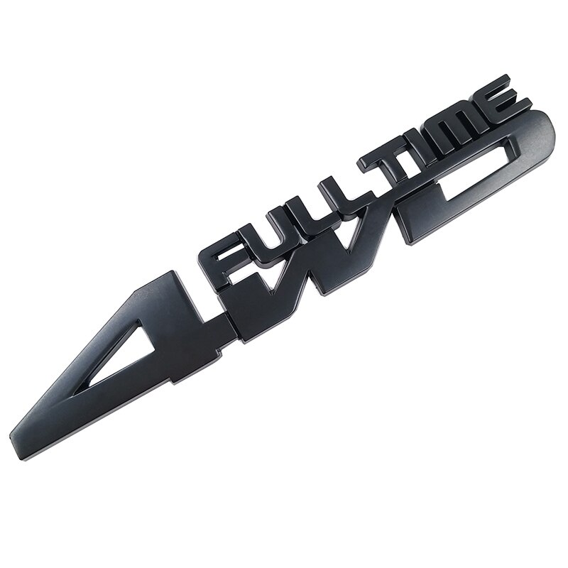 4WD Full Time Chrome Emblem 4WD Full Time Chrome Emblem