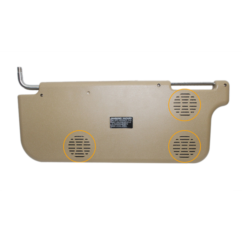 7 Inch Sun Visor 2 Channel Video Display