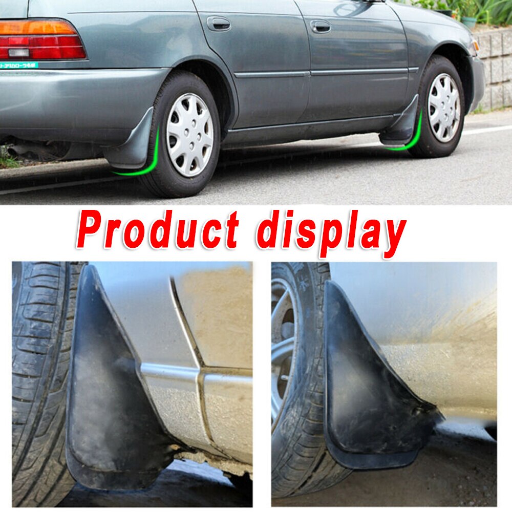 4pcs/Set Car Fenders Splash Mudguard Advanced TPO Plastic For Toyota Corolla AE100 / 101 / 102 Sedan 1993-1998 Car Fenders