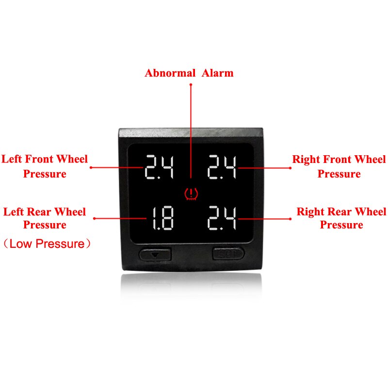 Digital Real Time Tire Pressure Monitoring System For Toyota Camry Digital Real Time Tire Pressure Monitoring System For Toyota Camry