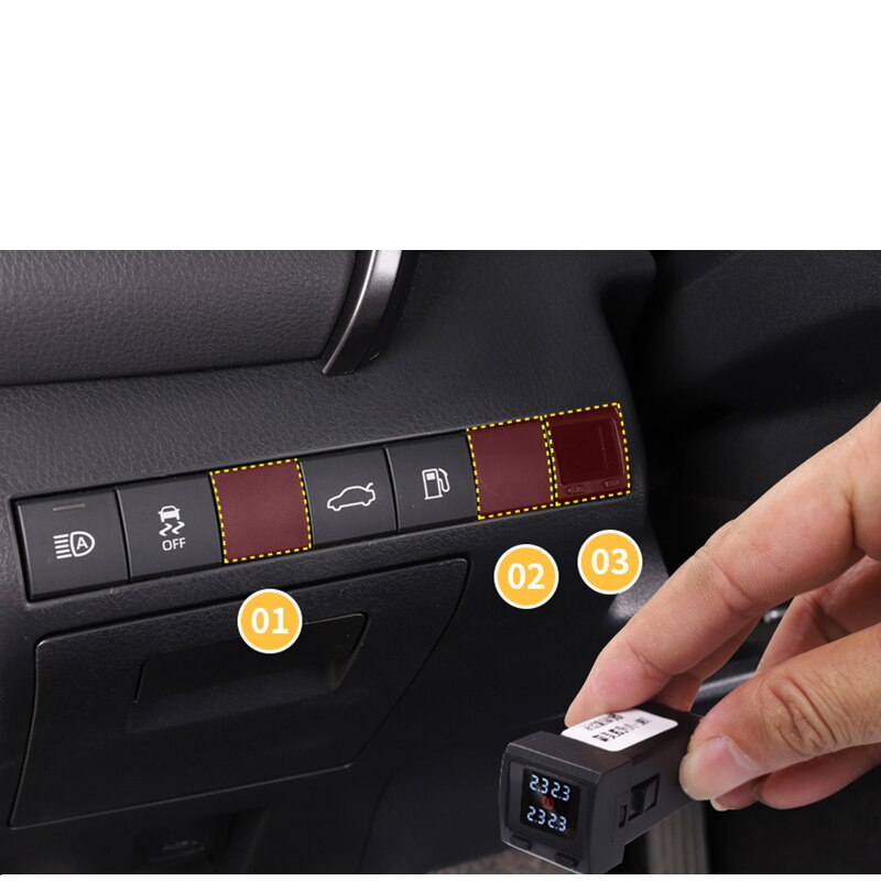 Digital Real Time Tire Pressure Monitoring System For Toyota Camry Digital Real Time Tire Pressure Monitoring System For Toyota Camry