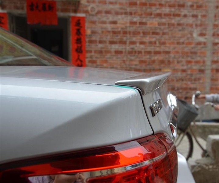 For Toyota Corolla Spoiler ABS Material Car Rear Wing Primer Color Corolla Rear Spoiler For Toyota Corolla EX Spoiler 2006-2010