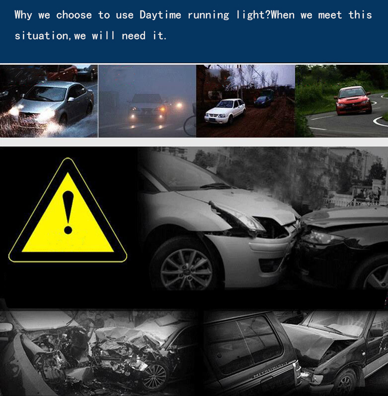 Car Fog Lights Kit For Toyota Corolla 2001-2007 12V 51W Front Bumper Headlight Daytime Running DRL Halogen Lamp