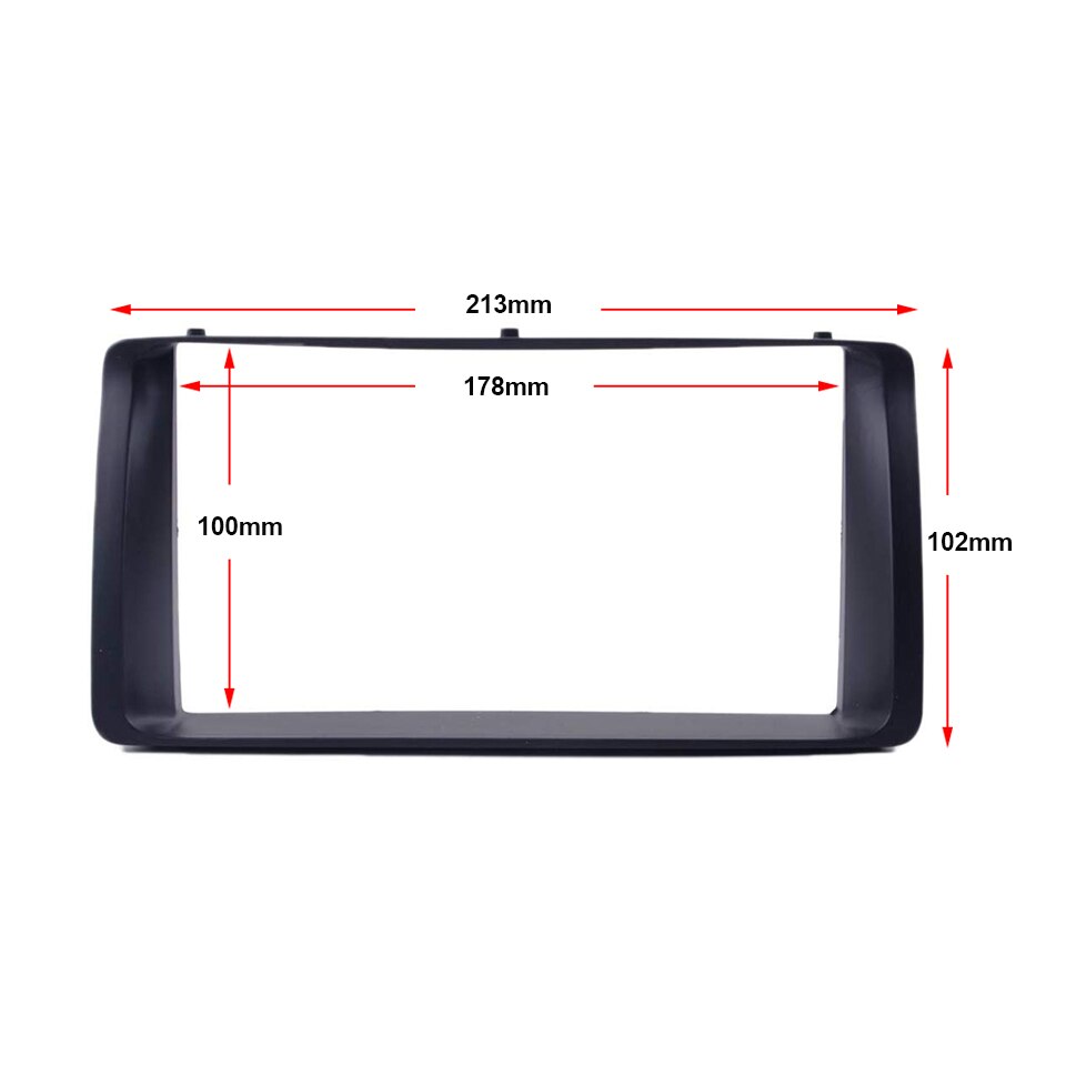 Double Din GPS DVD Radio Frame Panel Car Stereo Fascia For Toyota Corolla 2003-2006 Adapter Dash Mount Installation Tirm Kit Bez