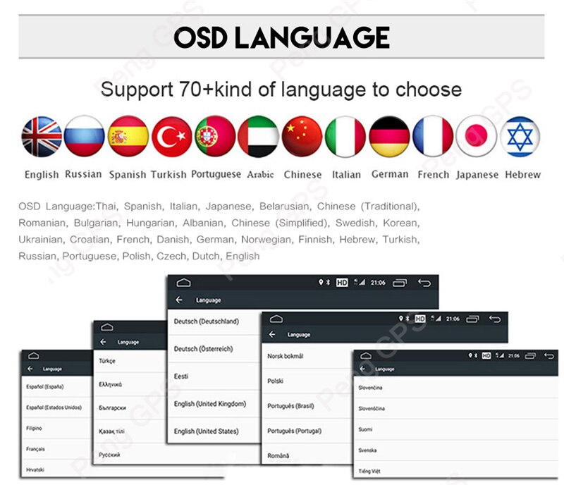 Android 7.1 Navigation DVD Player for Toyota Land Cruiser Prado
