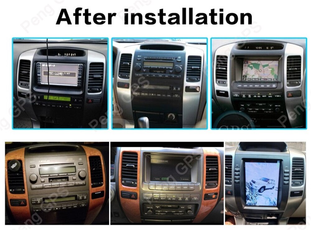 Android 7.1 Navigation DVD Player for Toyota Land Cruiser Prado