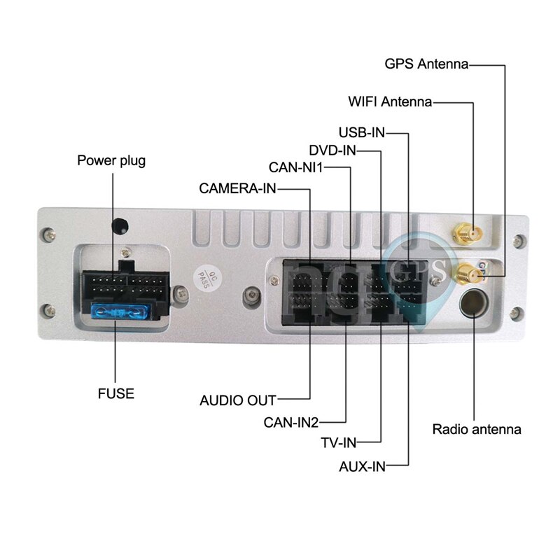 Android 7.1 Navigation DVD Player for Toyota Land Cruiser Prado