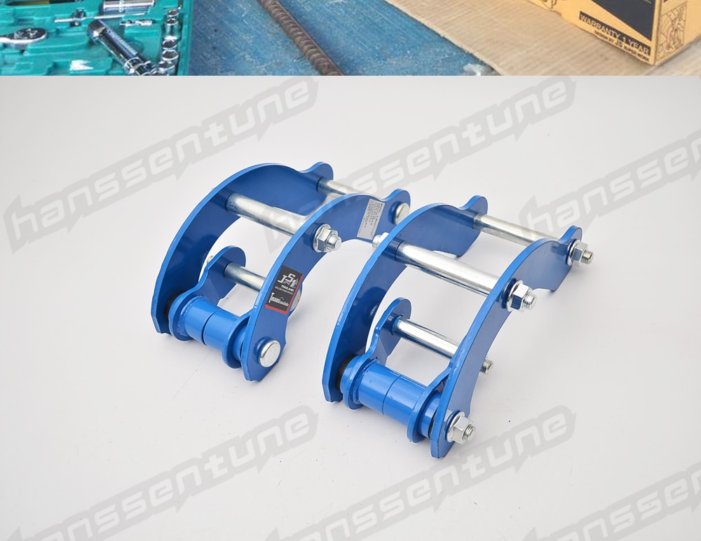 HANSSENTUNE 4x4 G-Shackle Lift Kit Leaf Spring Extended 2