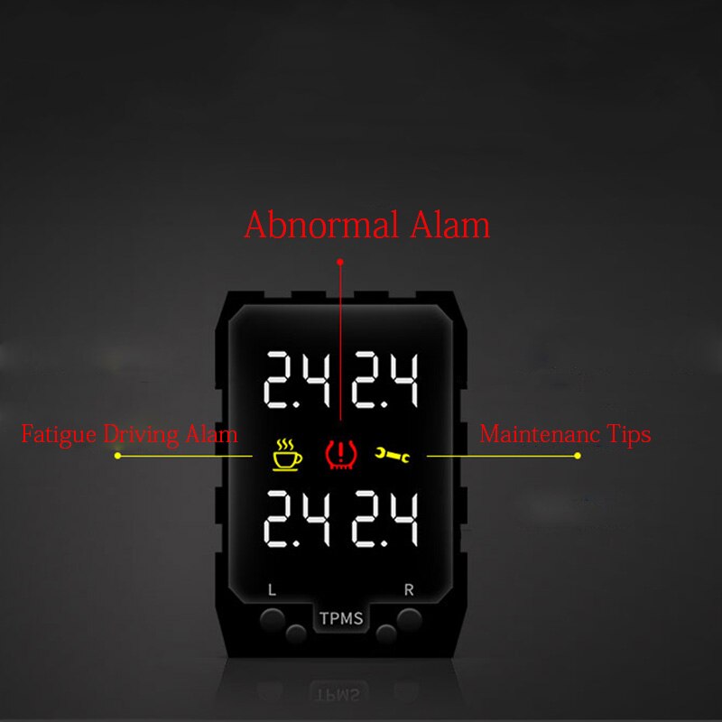 Tire Pressure Monitor Systems OBD TPMS Embedded For Toyota RAV4