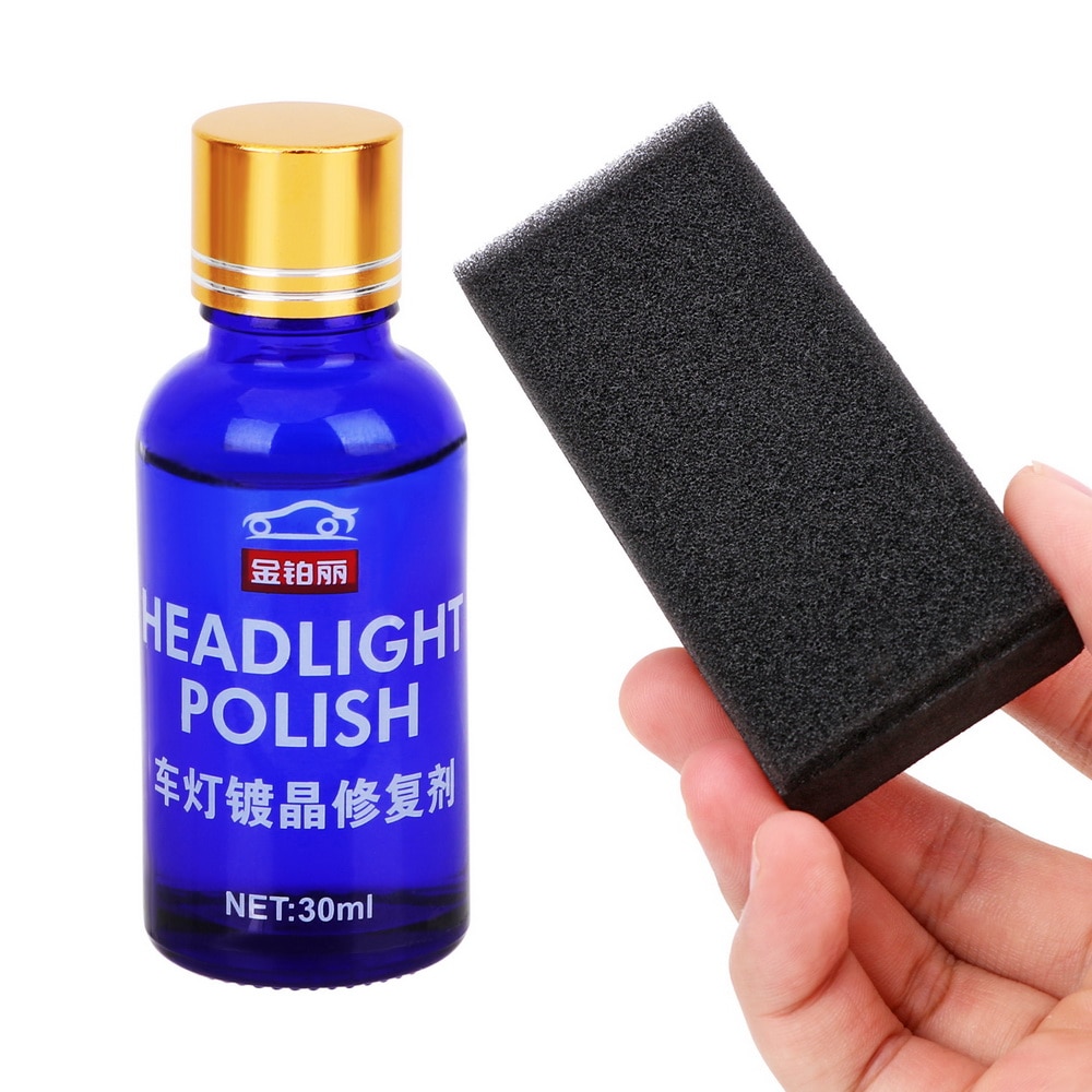 30ML Car Headlight Repair Coating Solution Repair Kit Oxidation Rearview Coating Headlight Polishing Anti-scratch Liquid
