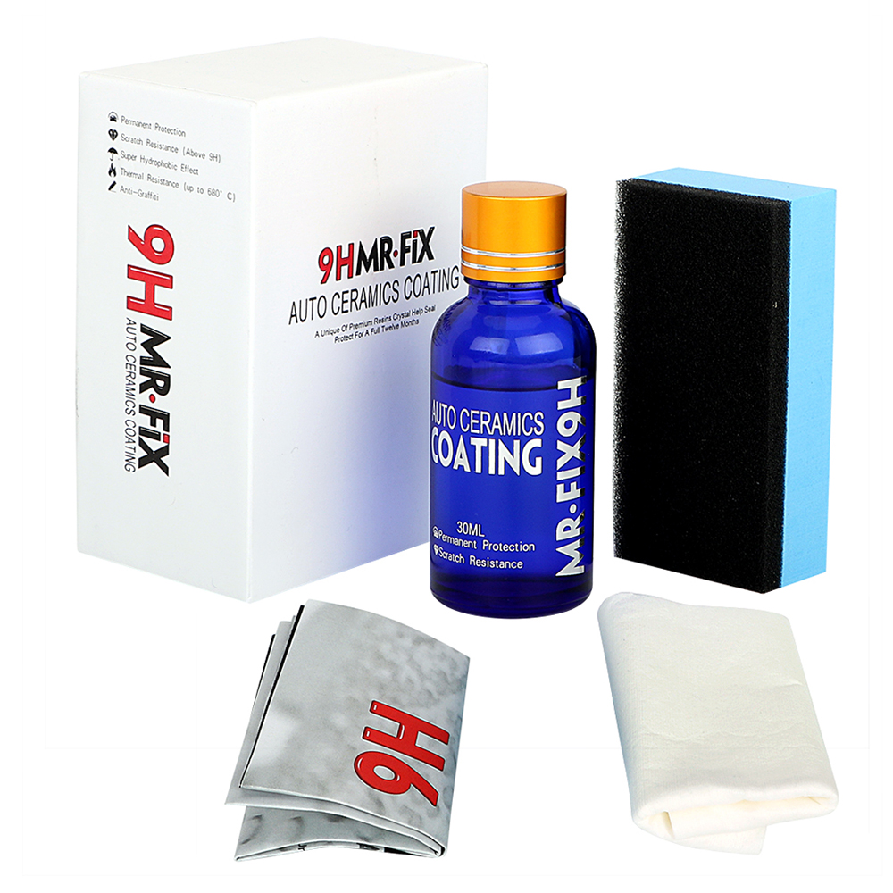 LEEPEE Paint Care Car Polish Liquid Ceramic Coat Anti-scratch Auto Detailing Glasscoat Super Hydrophobic Glass Coating