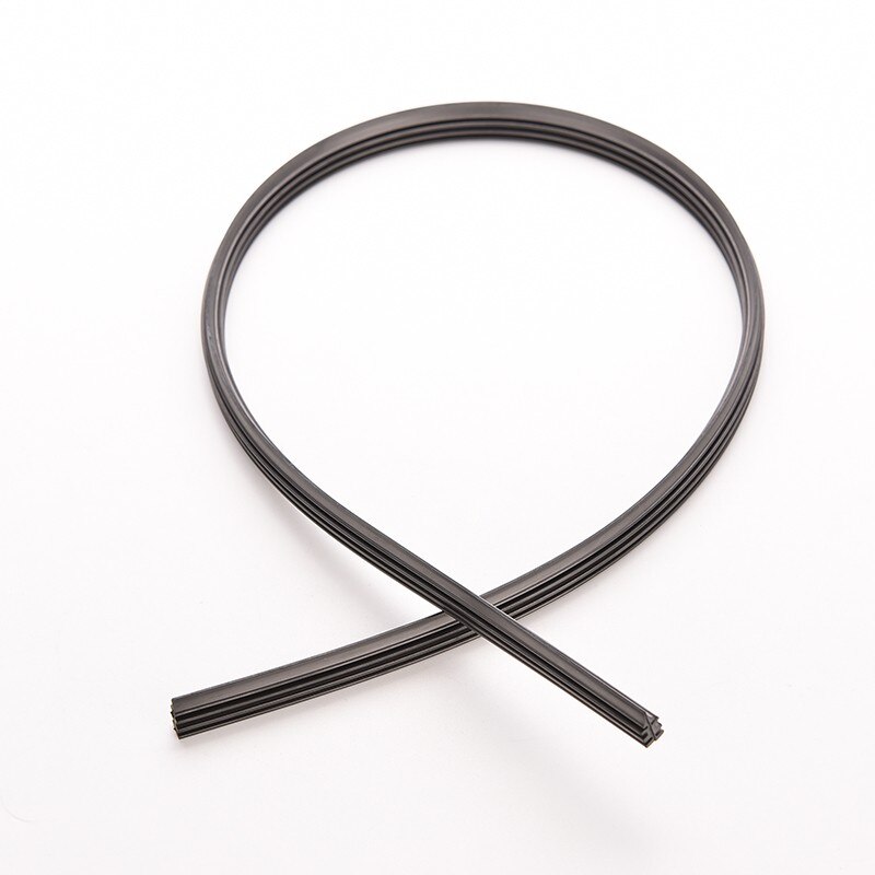 1pair=1pc split 2Pcs 28'' 26'' 24''Car Bus Rubber Universal Bracketless Frameless Windshield Wiper Wash Blade Refill Replacement