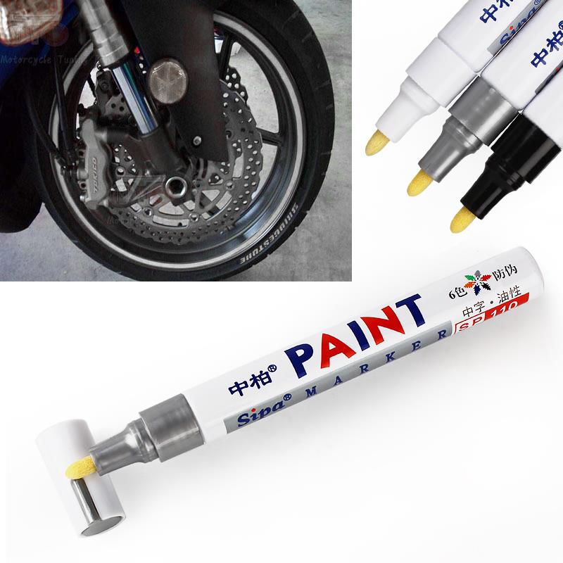 Youwinme 1pcs Universal Waterproof Car Motorcycle Auto Wheel Tyre Tire Paint Marker Pen Rubber Permanent