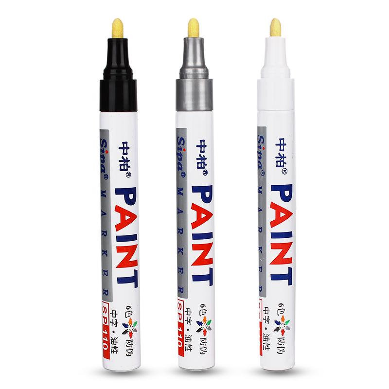 Youwinme 1pcs Universal Waterproof Car Motorcycle Auto Wheel Tyre Tire Paint Marker Pen Rubber Permanent