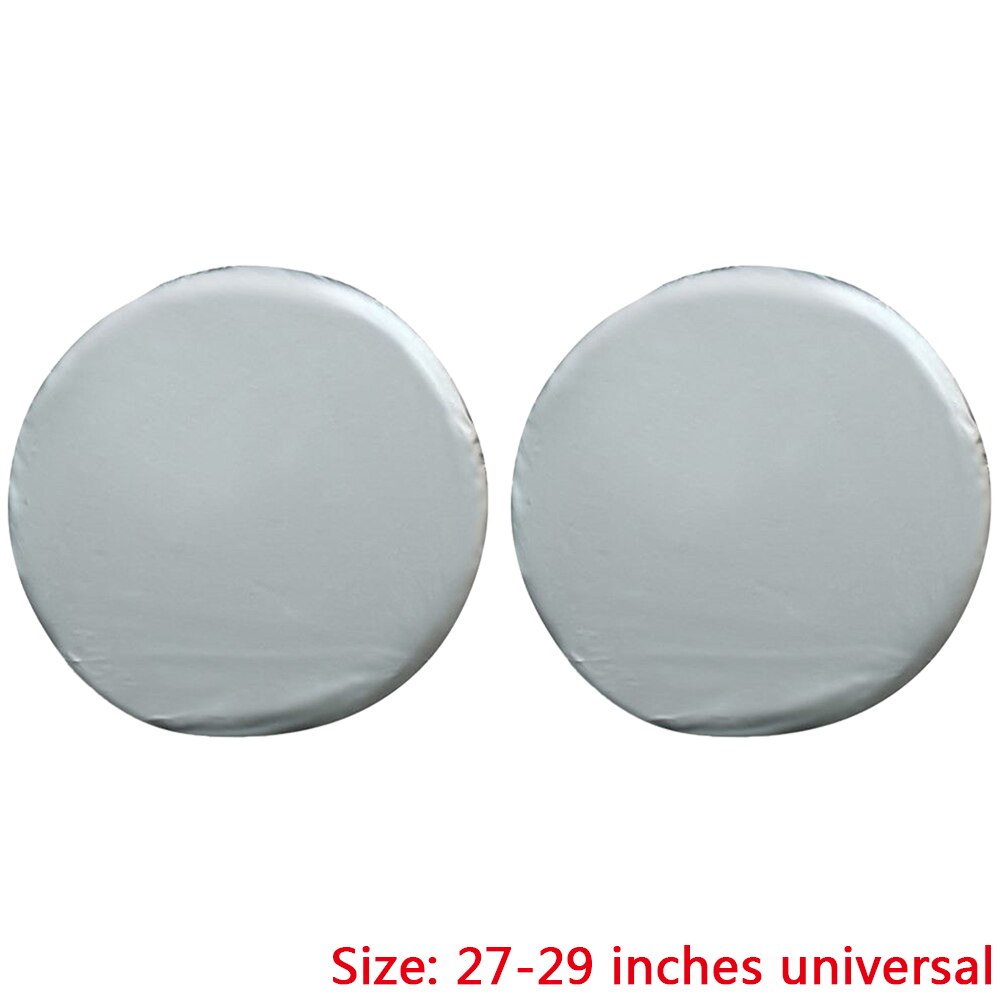2PCS Universal Heavy Duty RV Car Wheel Tire Covers For Truck Trailer Camper Motorhome 27-29 inch 2PCS Universal Heavy Duty RV Car Wheel Tire Covers For Truck Trailer Camper Motorhome 27-29 inch