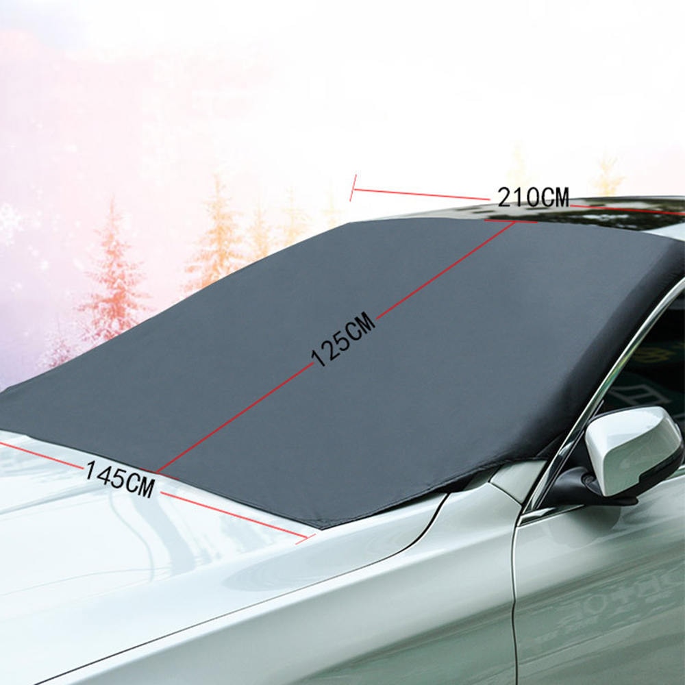 Car Truck Magnet Windshield Windscreen Cover Sun Snow Ice Frost Protector Sticker Supplies Windshield Cover for Dropping Ship